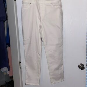 Chicos perfect stretch ankle jeans size 1